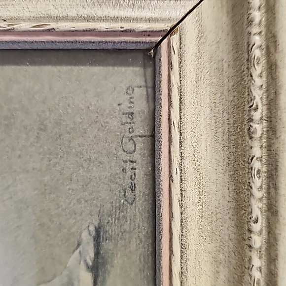 Vintage Cecil Golding Signed Ballet framed print 9 x 7.5 -in - Picture 8 of 11